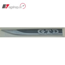 GTD spatscherm embleem Golf 7
